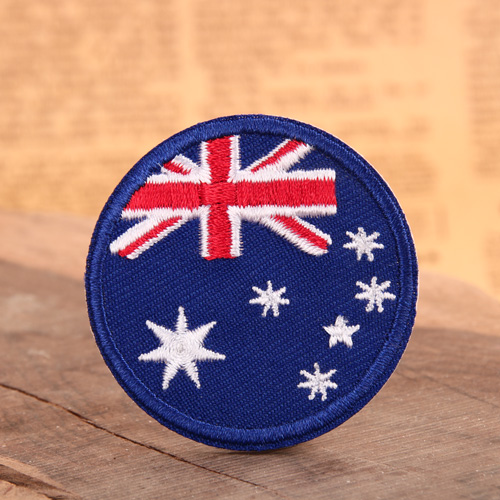 20. Australian Flag Custom Patches