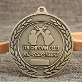 17. Touchdown Club Custom Medals