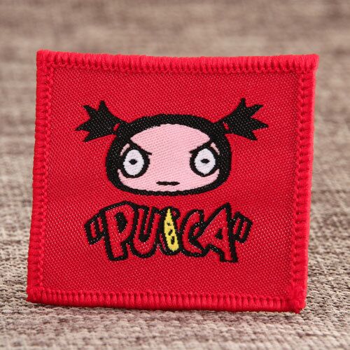 5. Pucca Woven Patches No Minimum