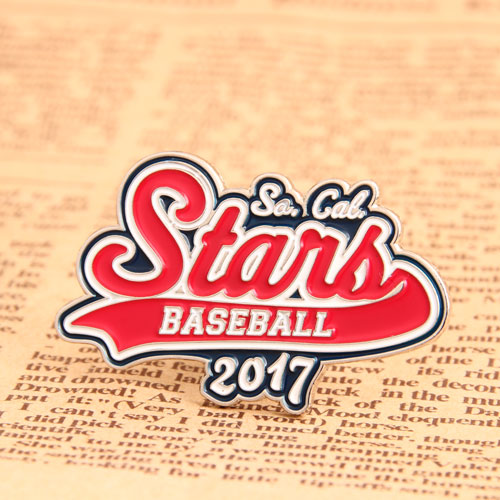 Custom SCS Baseball Pins