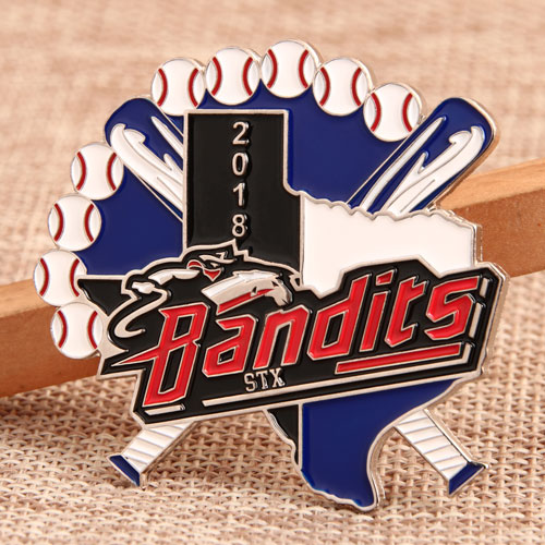 10. Custom Bandits Trading Pins 