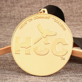 18. Houston Community College Custom Medals