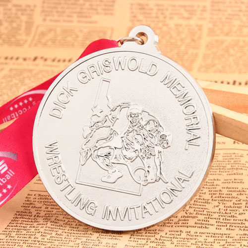 17. Wrestling Race Custom Medals