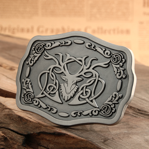 8. Elk Custom Belt Buckles