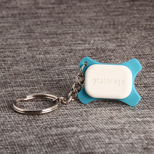 9. GITSTORAGE PVC Keychain