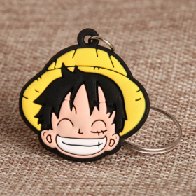 3. Monkey·D·Luffy PVC Keychain