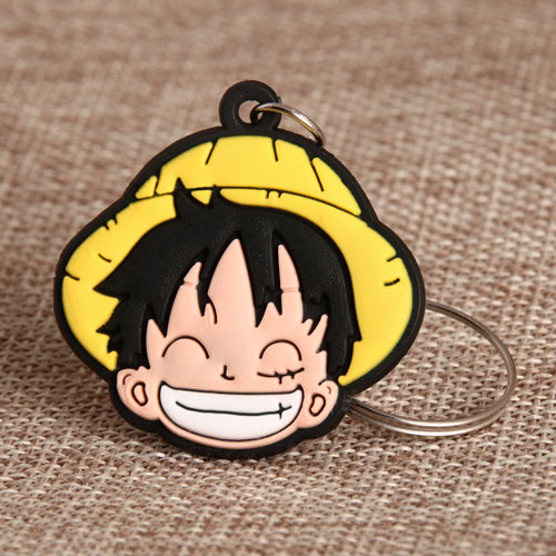 3. Monkey·D·Luffy PVC Keychain