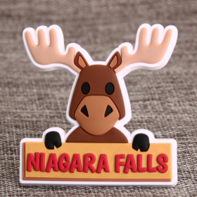 17. 3D Niagara Falls Elk PVC Magnet