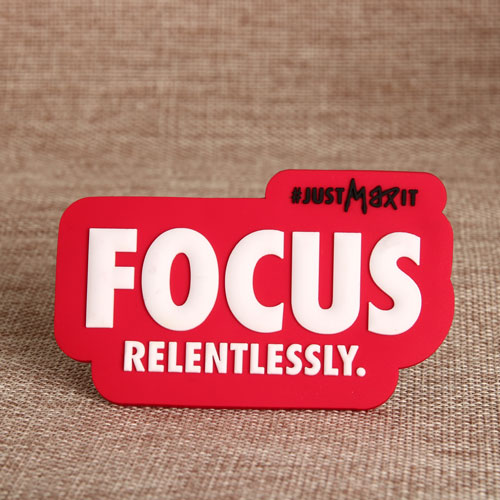 Focus Relentlessly PVC Magnet
