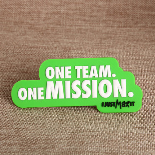 4. One Team One Mission PVC Magnet