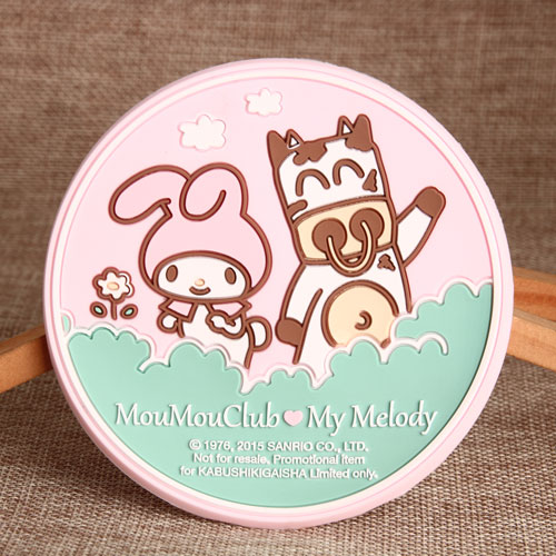 2D My Melody PVC Coaster 