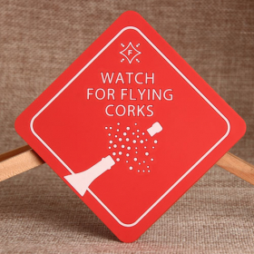 14. Flying Corks PVC Coaster 