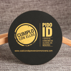 13. Slogan PVC Coaster