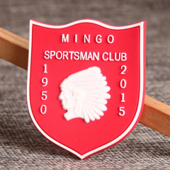 7. Mingo Sportsman Club PVC Lapel Pin