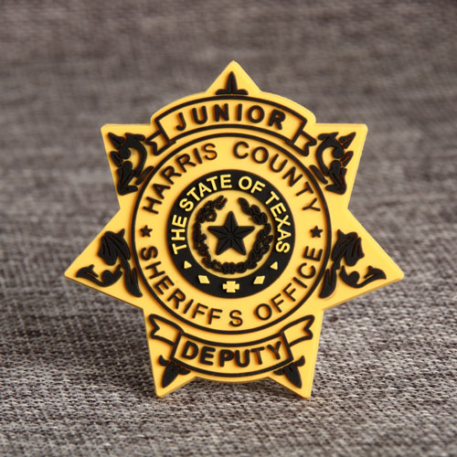 8. 2D Junior Deputy PVC Lapel Pin