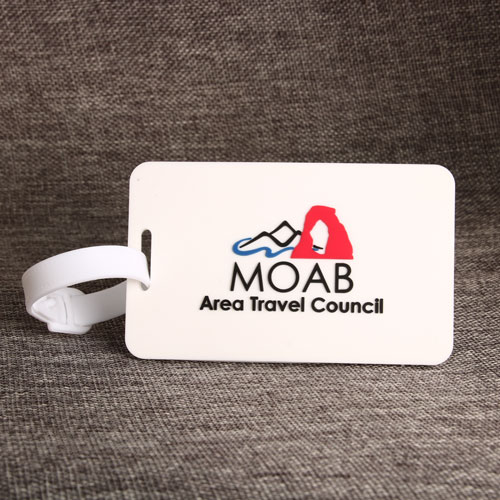 4. MOAB Custom PVC Luggage Tag