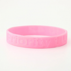 15. WB-SL-DB Priority Silicone Wristbands