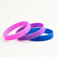 18. WB-SL-DB ZERO HARM Custom Wristbands