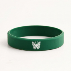 15. WB-SL-FG Butterfly Pattern Custom Wristbands