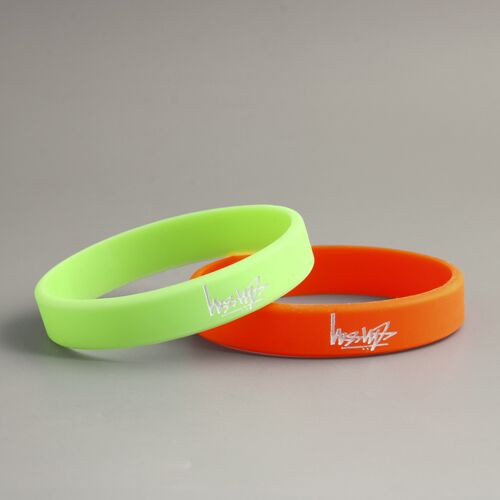 14. WB-SL-CF Pinkycolor Custom Wristbands