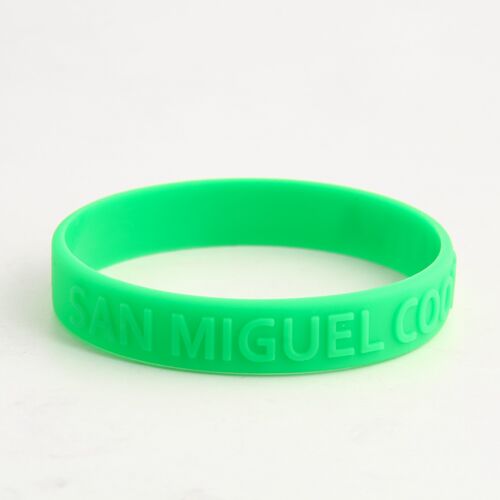 San Miguel Silicone Wristbands