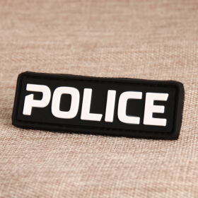Police 2D PVC Patches