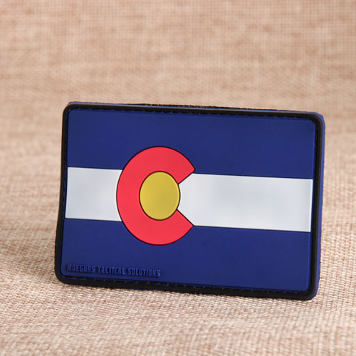 Colorado State Flag 2D PVC Patches
