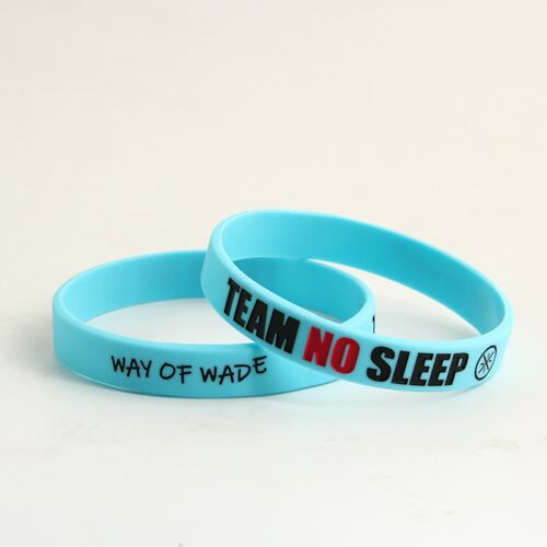 12. WB-SL-CF Way of Wade Silicone Wristbands