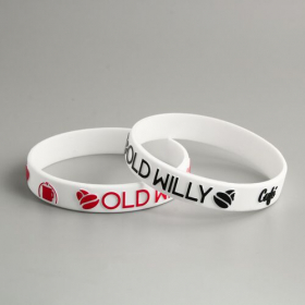 10. WB-SL-CF OLD WILLY Cafe Colored Wristbands