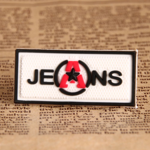 JEANS 2D PVC Patches