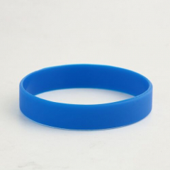 Blue Silicone Wristbands 