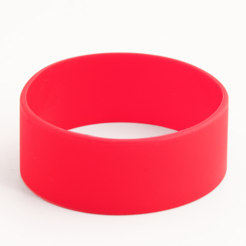 4. WB-SL-BL Red Silicone Wristbands
