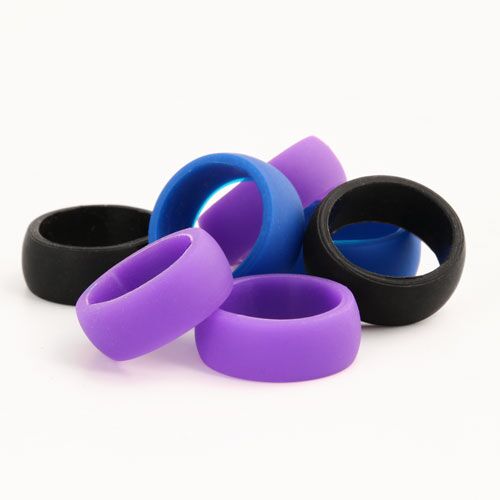 1. WB-SL-BL Blank Custom Silicone Rings