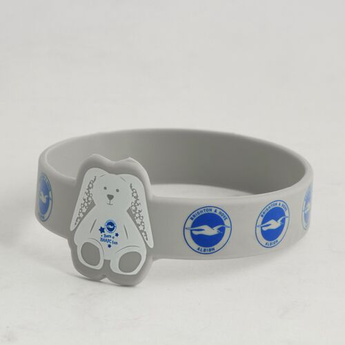 20. WB-SL-FG Football Club Custom Wristbands