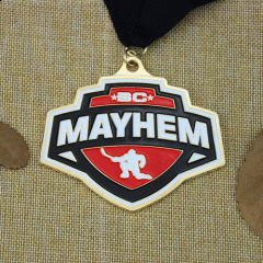 31. BC Mayhem Tournament Custom Medal