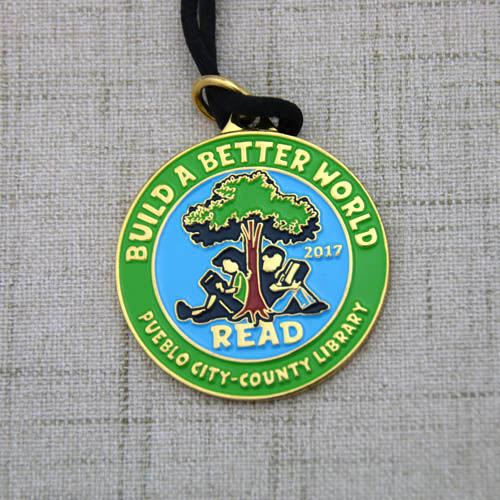 27. Read 2017 Custom Soft Enamel Medal