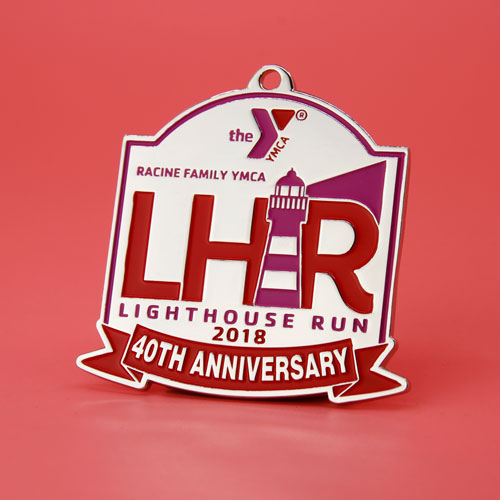Lighthouse Run 2018 Custom Medals