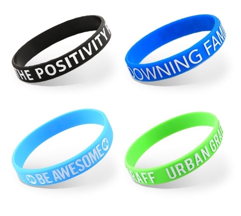 silicone wristbands