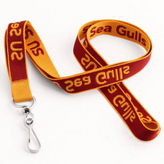 8. Cheap SU Sea Gulls Woven Lanyards