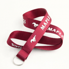 19. Maple Heights Mustangs Red Lanyards