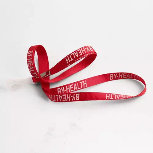 Red BY-HEALTH Lanyards Cheap