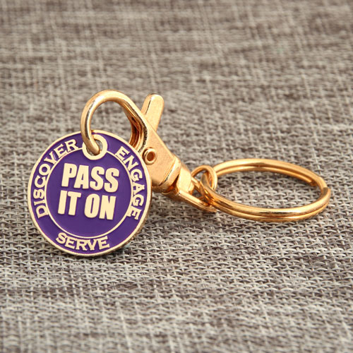 Pass It On Custom Keychains