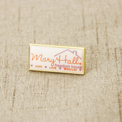 2. Mary Hall House Printed Lapel Pins
