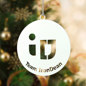  3. IronDean Cheap Custom Ornaments