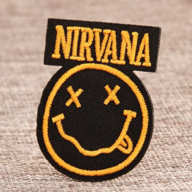 15. Nirvana Band Custom Patches
