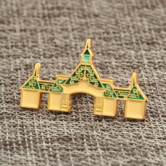 18. Castle Enamel Pins