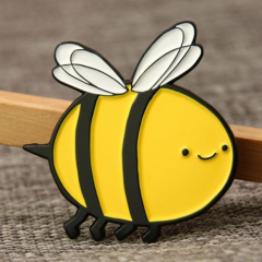 3. Bee Soft Enamel Pins