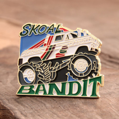 4. Bandit Custom Lapel Pins