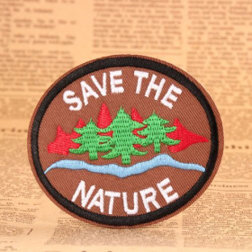 14. Save The Nature Cheap Patches