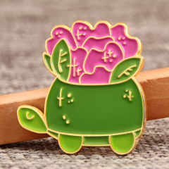 6. Flowerpot Enamel Pins